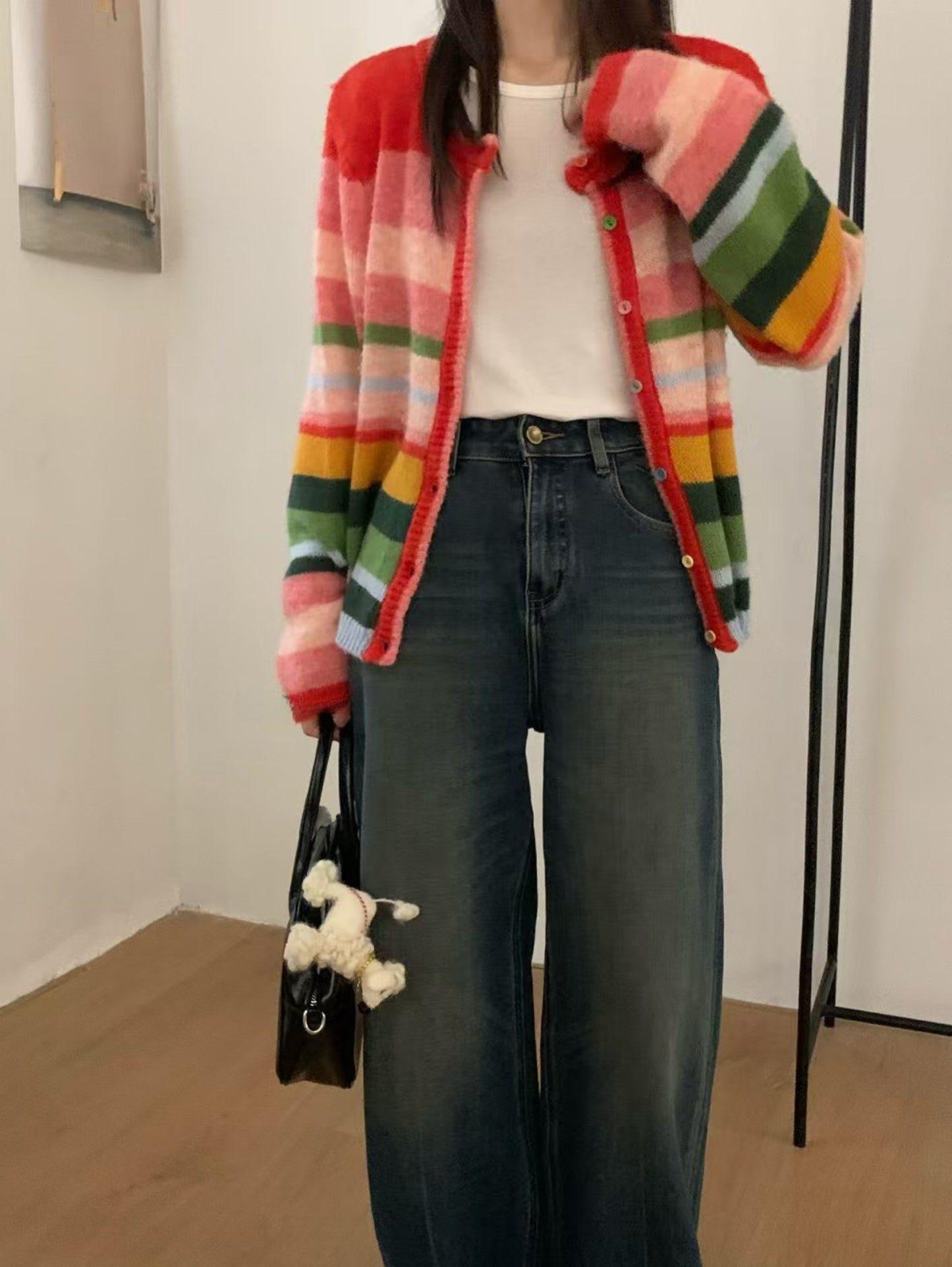 Kelly Designs Fall Charcoal Jeans(Instock)