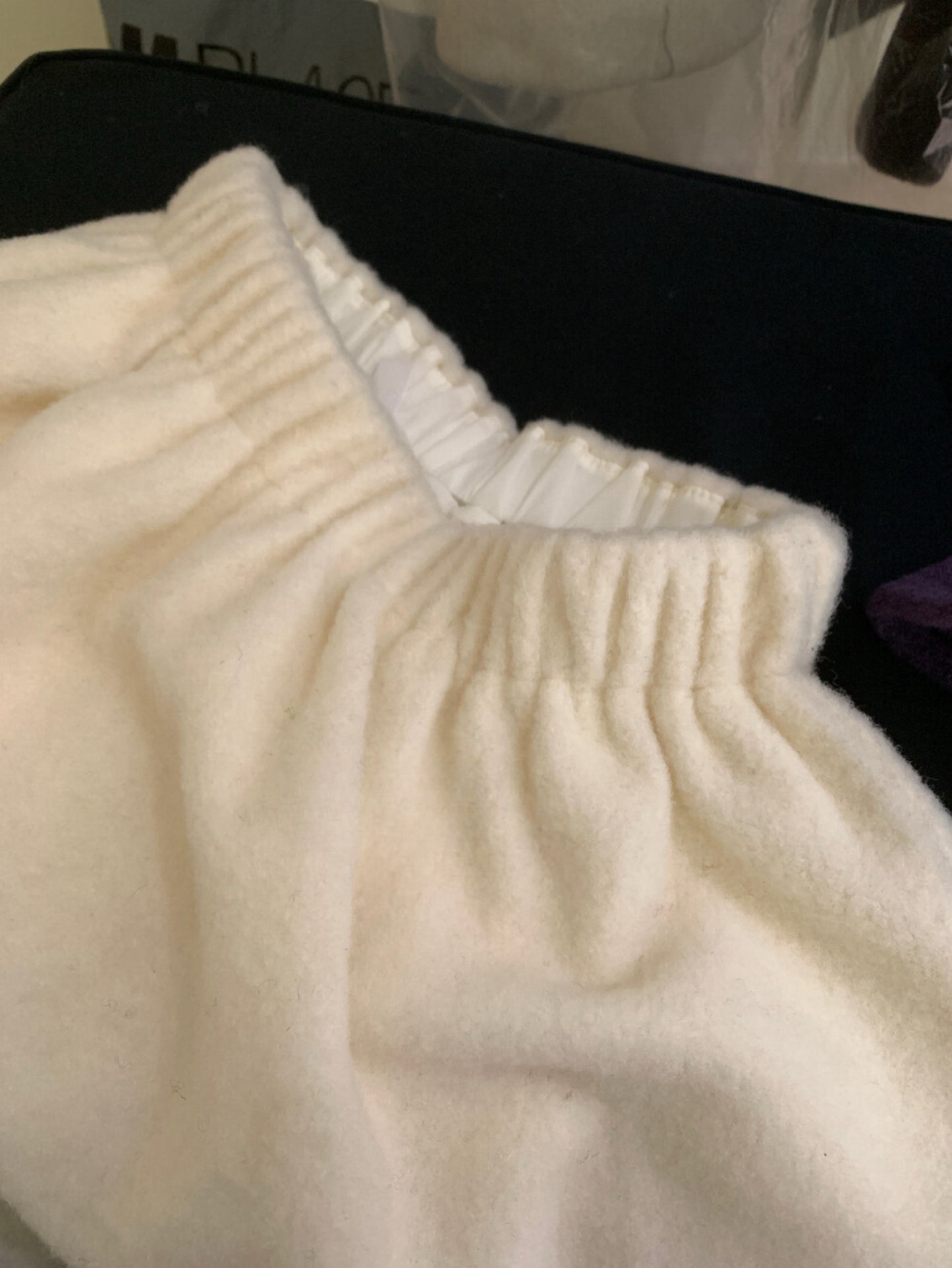 Kelly Designs Thick Wool A-Line Skirt (Instock)