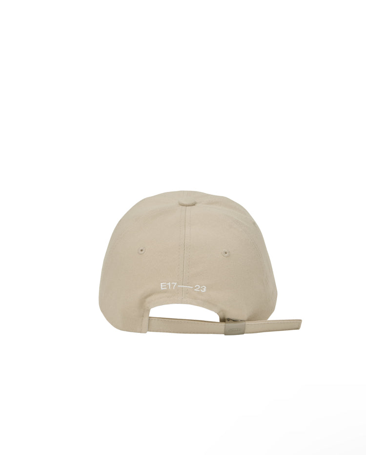 EMIS TONE ON TONE WAPPEN BALL CAP-BEIGE(Preorder)