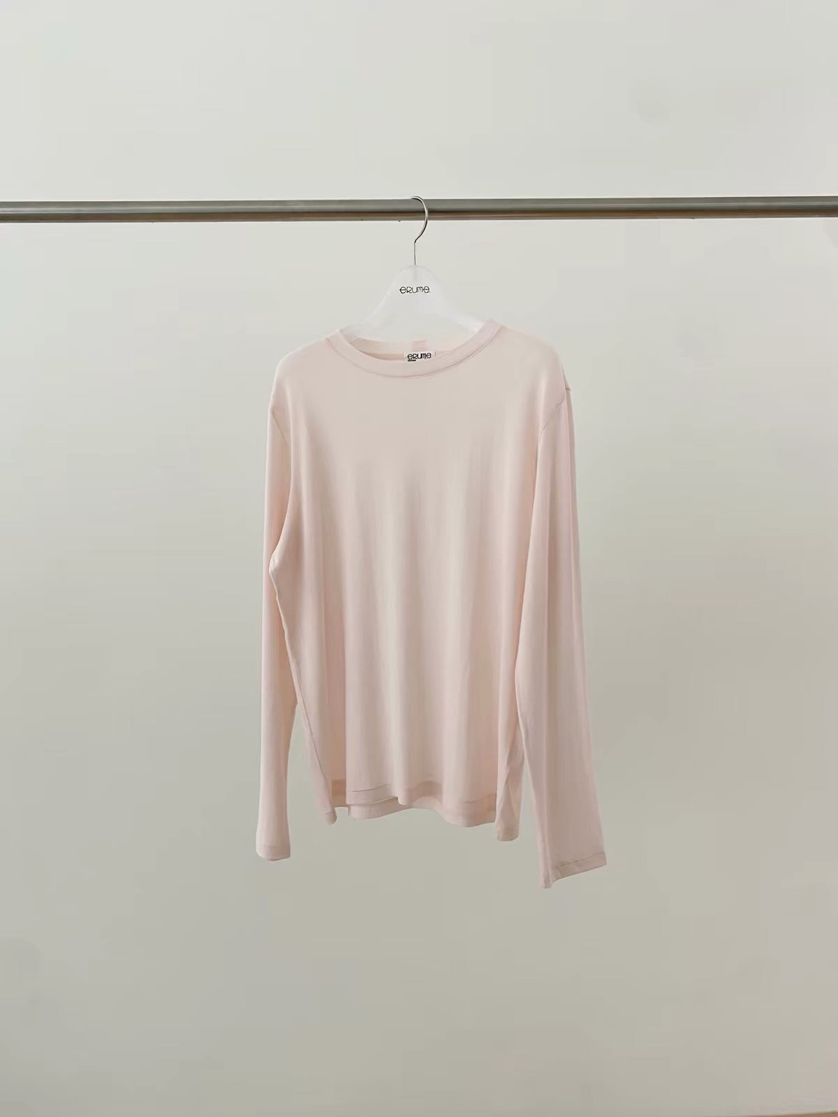 Korean ERUME Lightweight Sheer Long Sleeve Top (Instock)