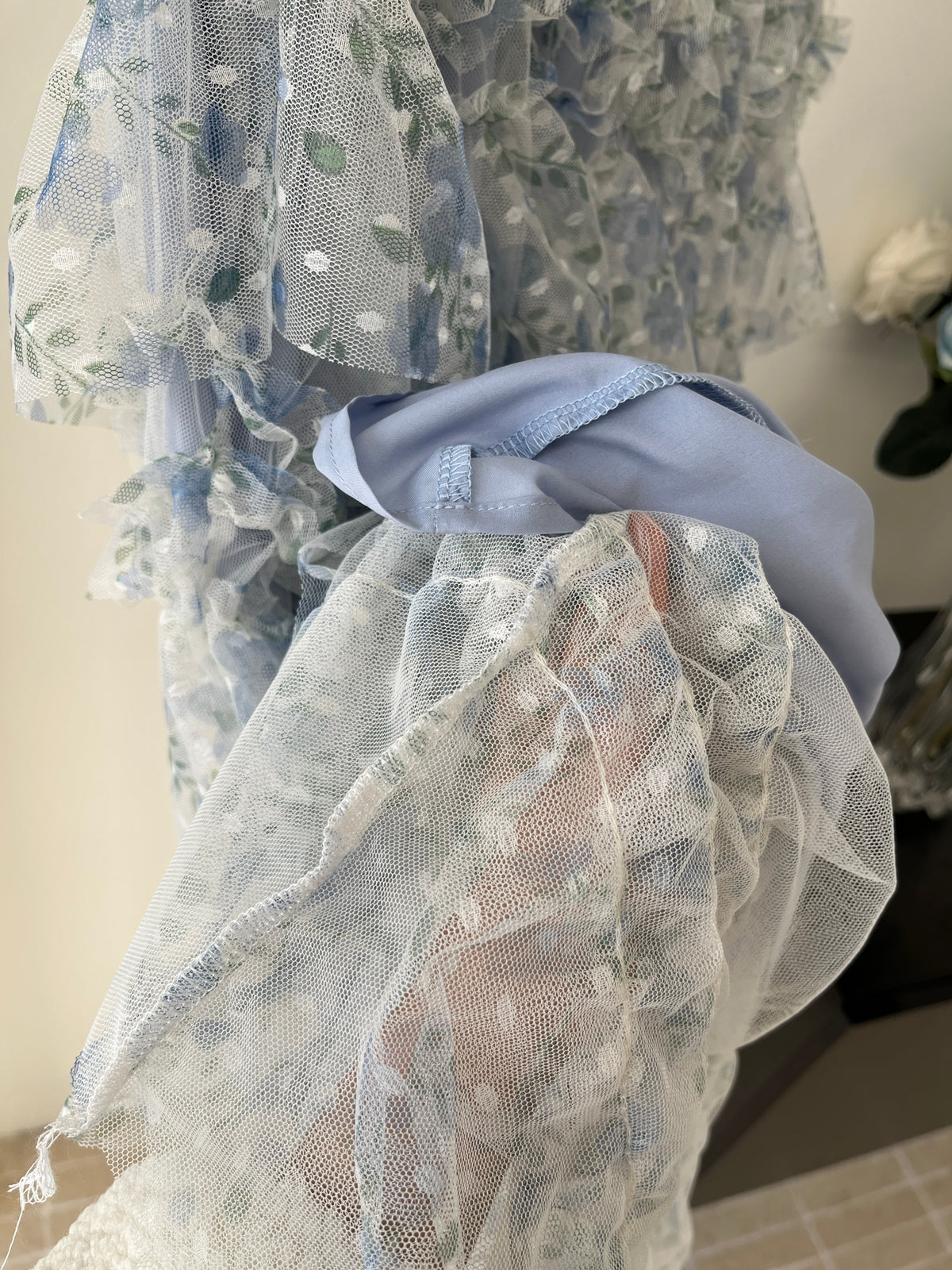 Kelly Designs Romantic Layered Tulle Maxi Skirt – Blue (Instock)