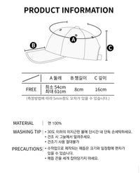 Korean Collection Ongo FLOWER KNOT CAP -SKY (Preorder)