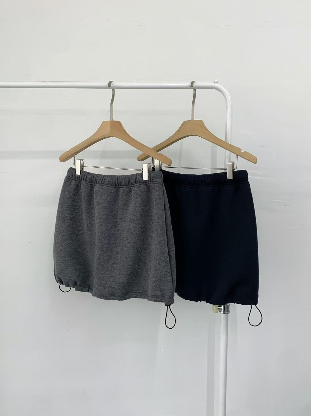 Korean APM Collection Spring Casual Skirt-Navy/Grey (Instock)