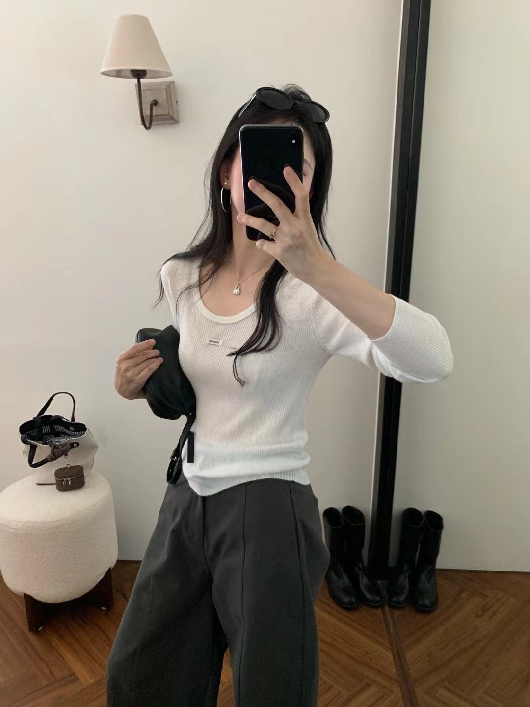 Kelly Designs 5 Colors Round Neck Top (Instock)