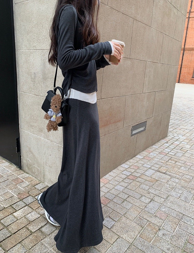 Kelly Designs 3-Piece Casual Set –Jacket,  Shirt, & Long Skirt (Instock)