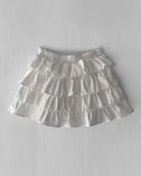 Korean Brand Day Layer Black & White Skirt (Preorder)