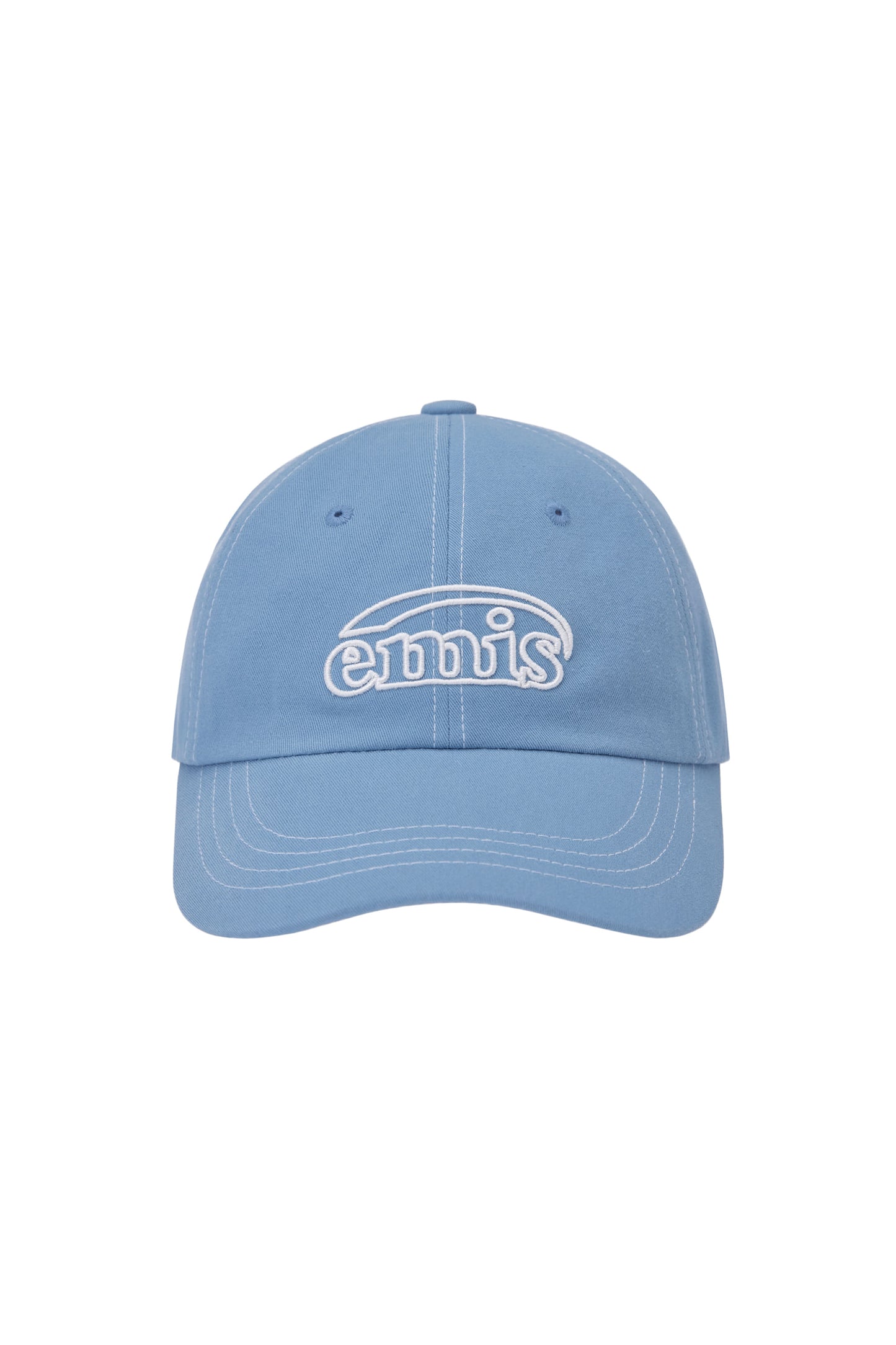 EMIS WHITE STITCH BALL CAP-SKY BLUE (Preorder)