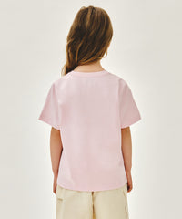 Marithe KIDS CLASSIC LOGO TEE pink (Instock)