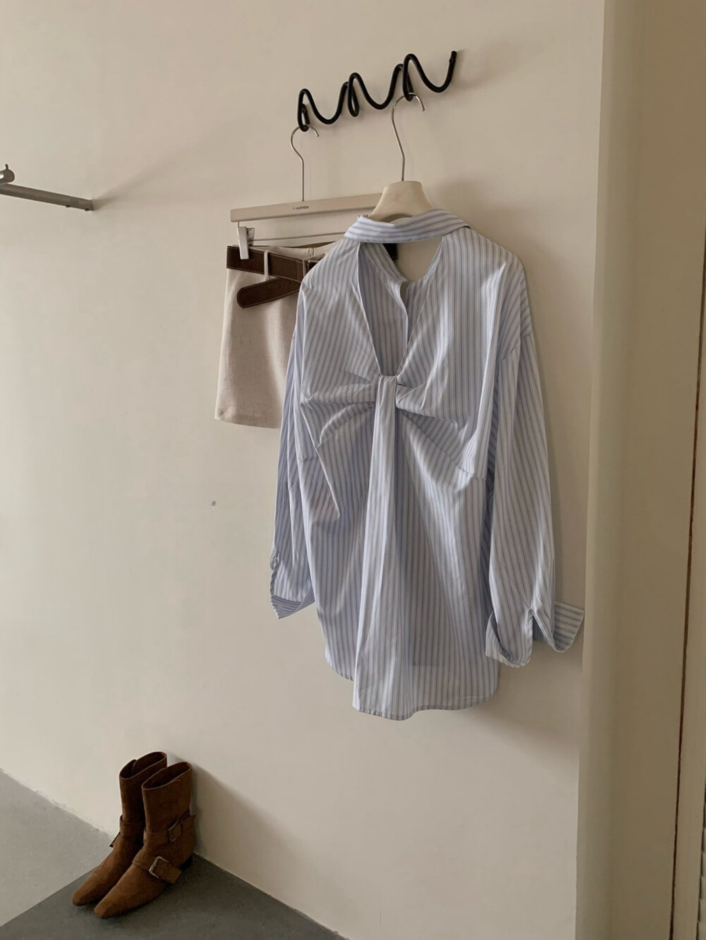 Kelly Designs 2 Colors Back Ribbon Shirt (Instock)