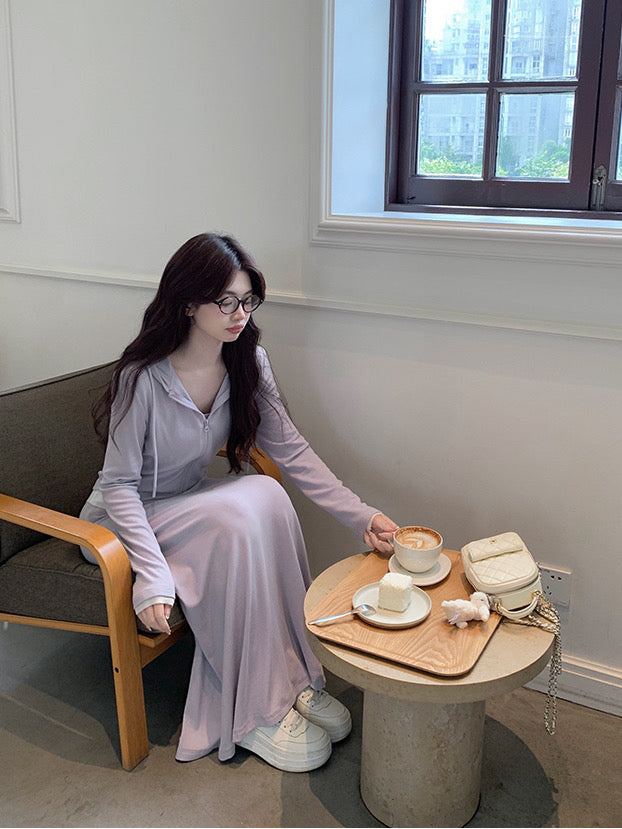 Kelly Designs 3-Piece Casual Set –Jacket,  Shirt, & Long Skirt (Instock)