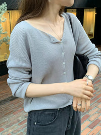 Korean APM Collection Ounce Cardigan - Blue (Instock)