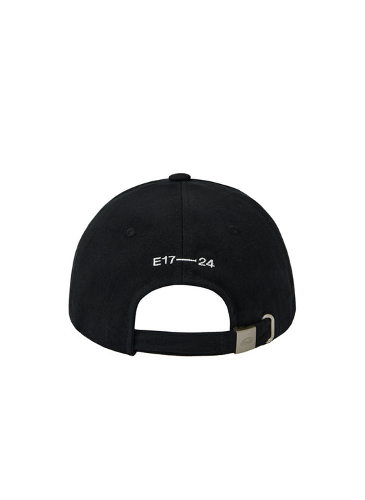 EMIS APPLIQUE BALL CAP-BLACK (Preorder)