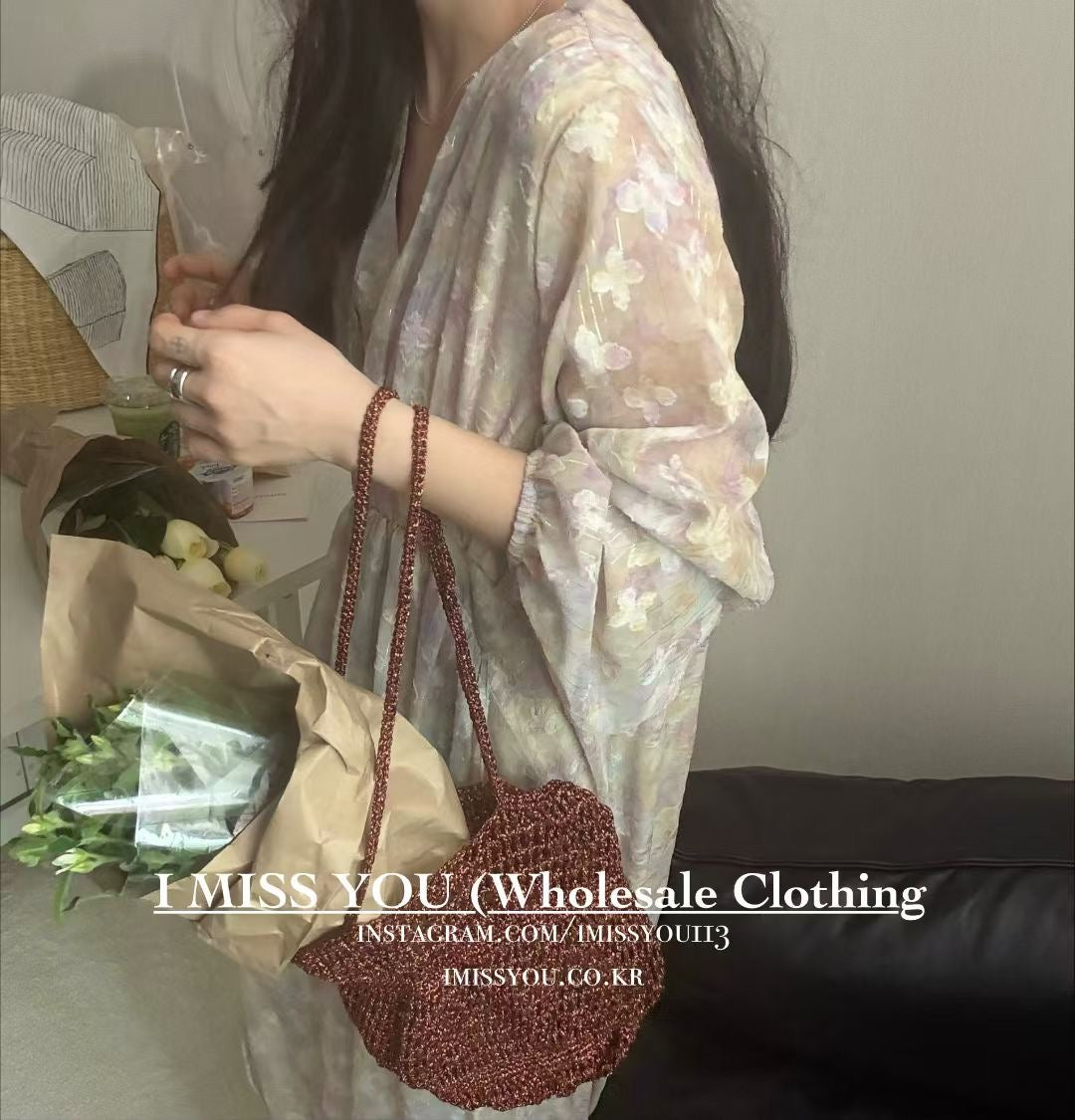 Korean APM Collection I Miss You Yellow Dress (Instock)