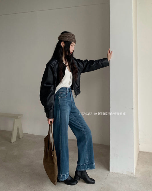 Kelly Designs Soft Navy Jeans(Instock)