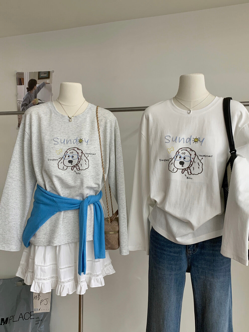 Kelly Designs Two Colors Puppy Long Sleeves (Instock)