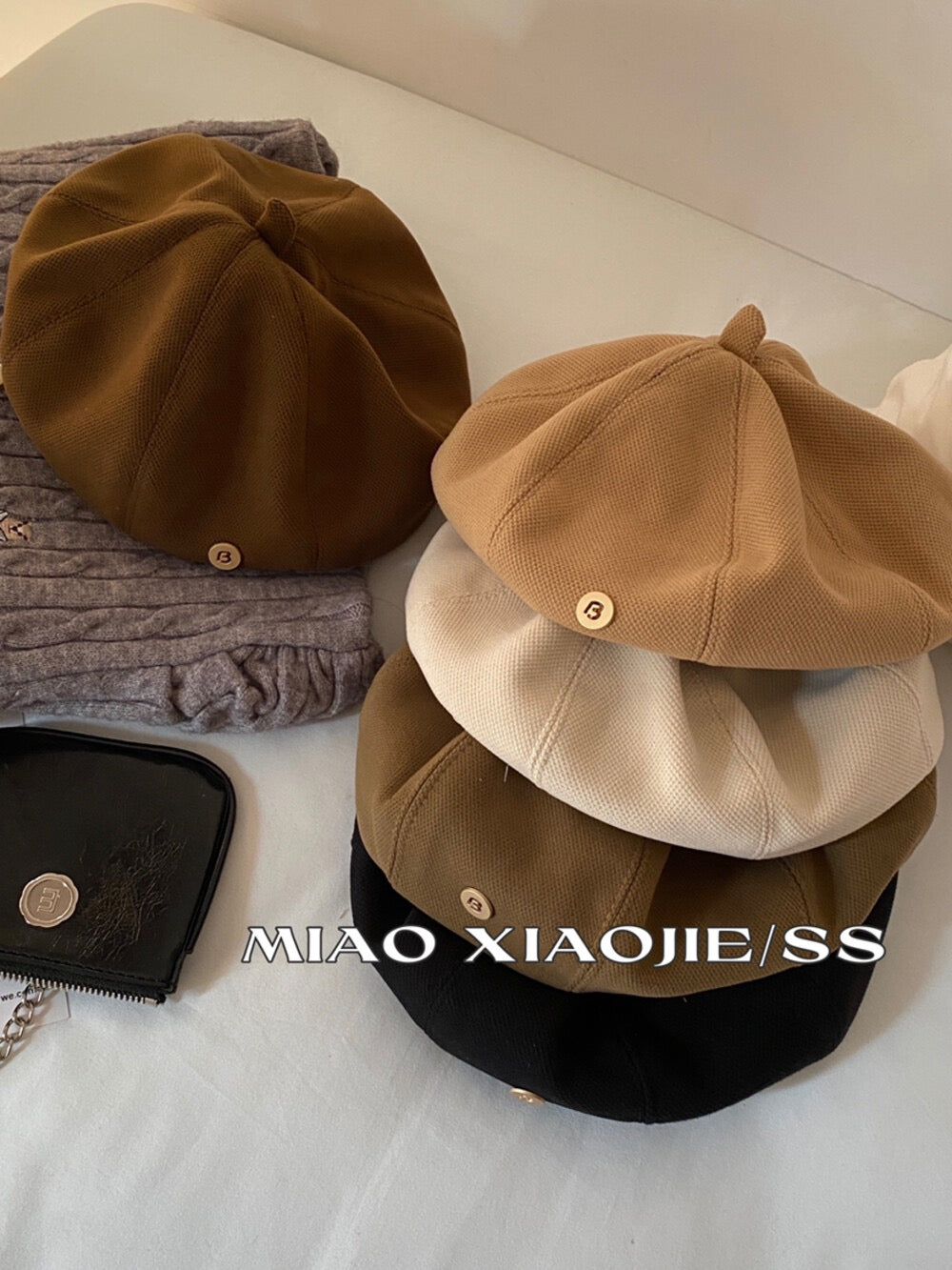 Kelly Designs 4 colors berets hat (Instock)
