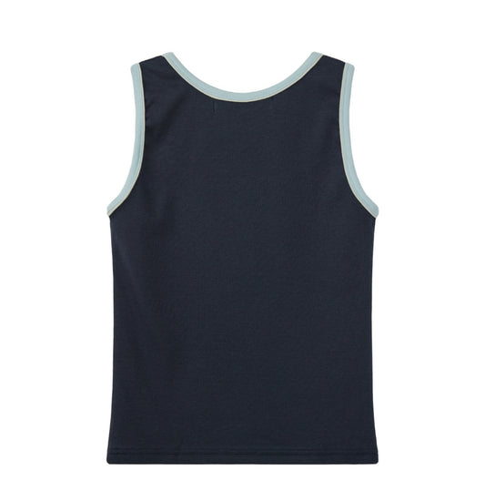 Rest & Recreation SQUARE NECK SLEEVELESS - NAVY (Instock)