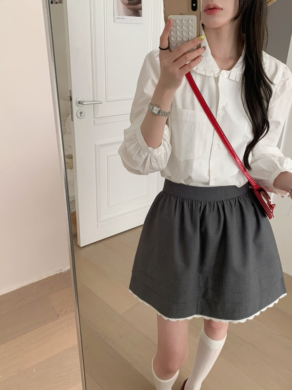 Kelly Designs Lace Layer Skirt-2 Colors（Instock)