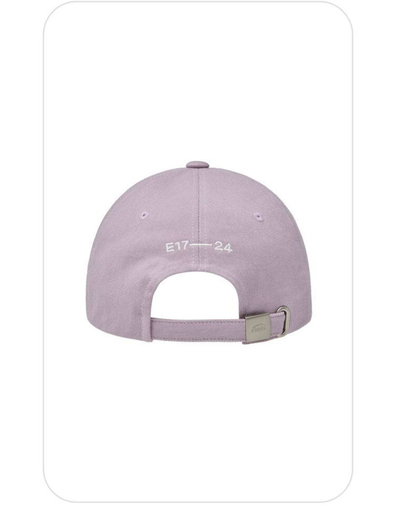 EMIS HEART WAPPEN BALL CAP-PURPLE (Preorder)