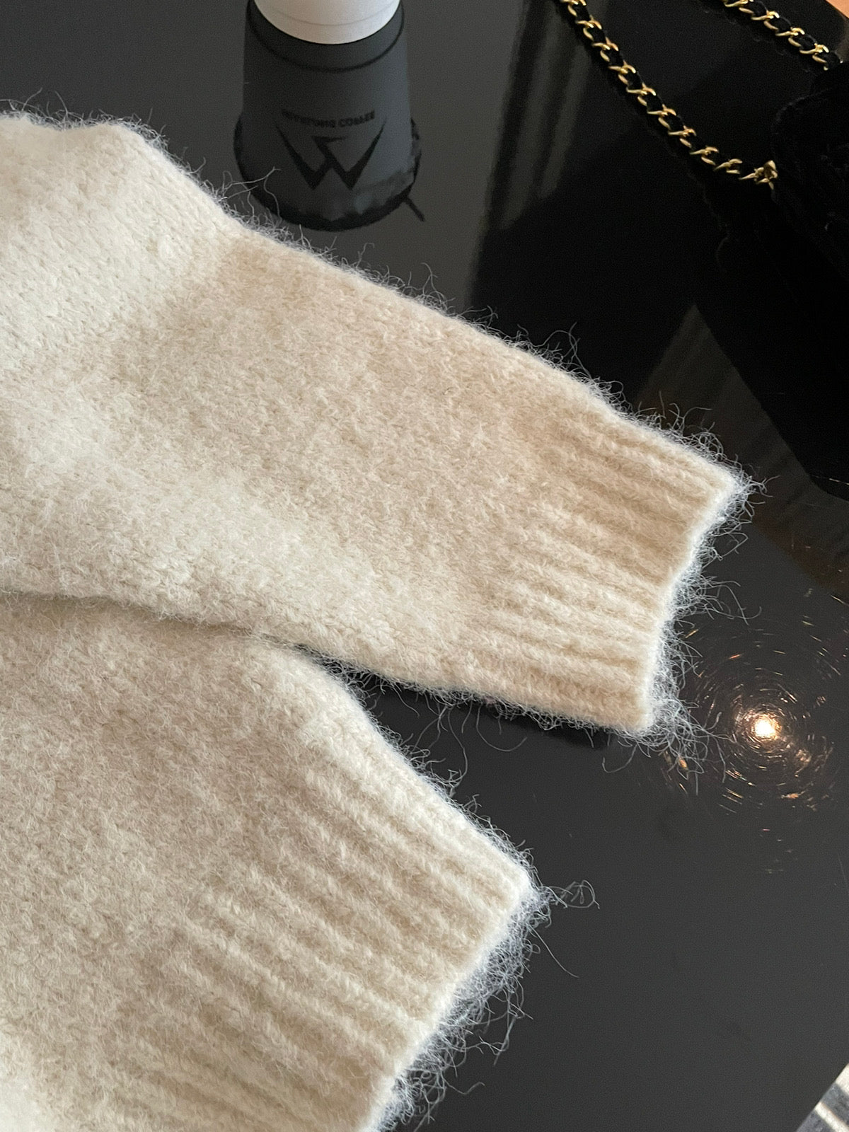 Kelly Designs Beige Cherry Sweatshirt (Instock)