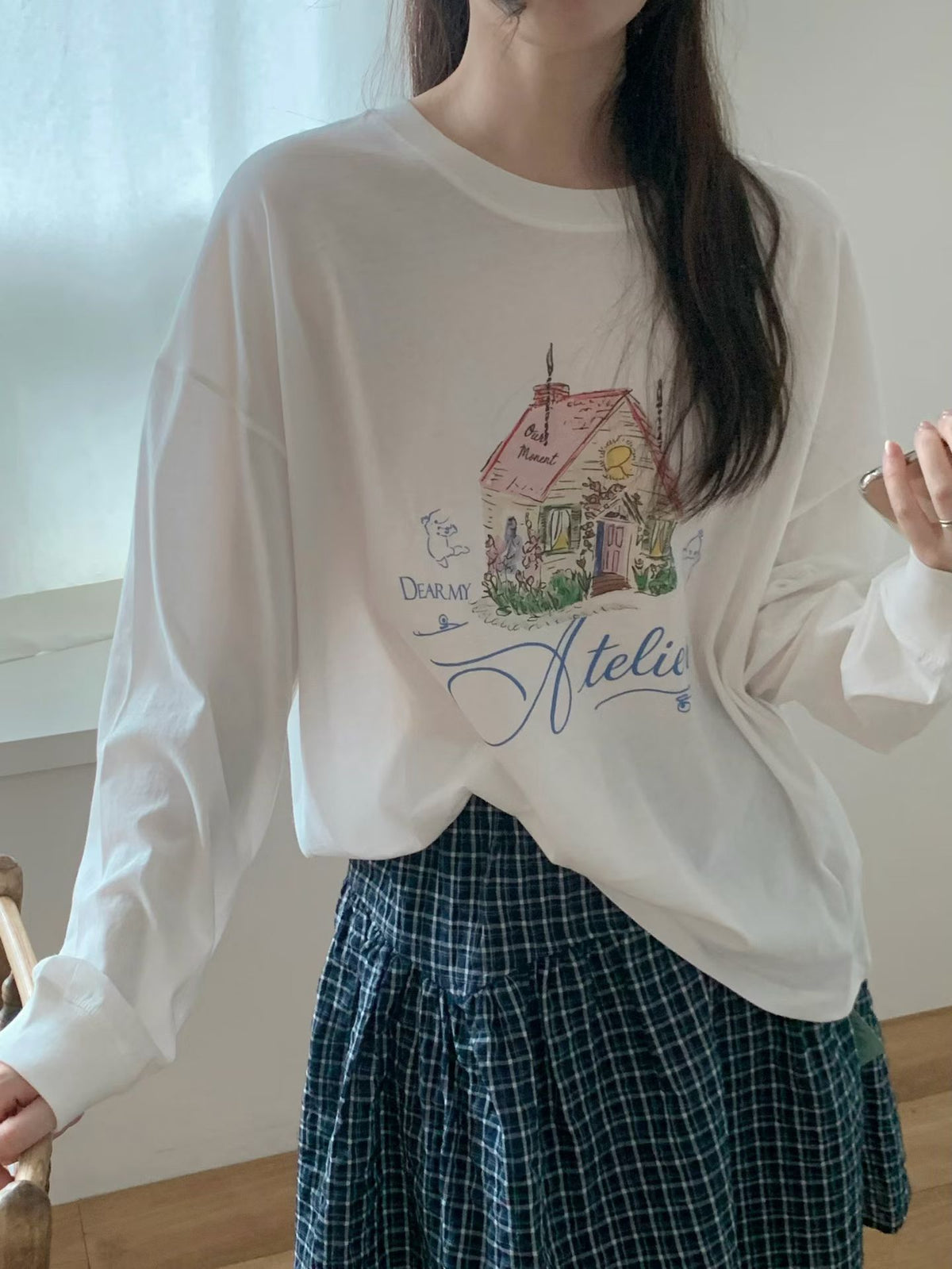 Korean APM Collection Sun Cover Long Sleeves Top-3 Colors (Instock)