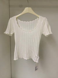 Kelly Designs Flowers Skirt & White U Neck Top (Instock)