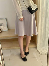 Kelly Designs Satin fishtail skirt-3 Colors (Instock)