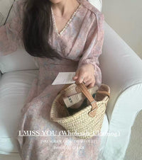 Korean APM Collection I Miss You Pink Dress (Instock)