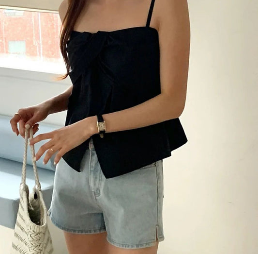 Kelly Designs Korean Black Camisole Top(Instock)