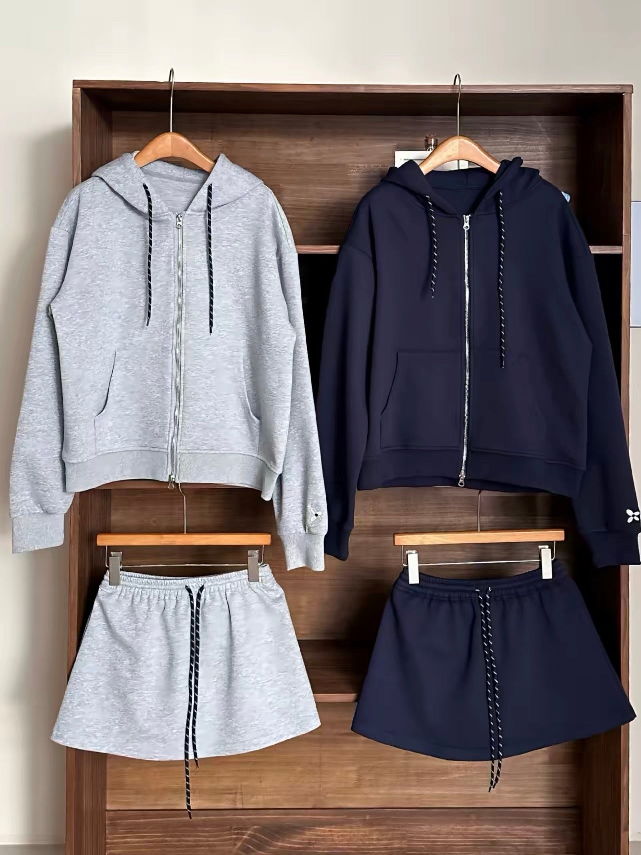 Korean APM Collection Zip Up Jacket-2 Colors (Instock)