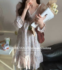 Korean APM Collection I Miss You Pink Dress (Instock)