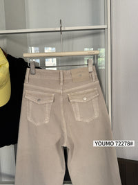 Kelly Designs Soft Beige Jeans(Instock)