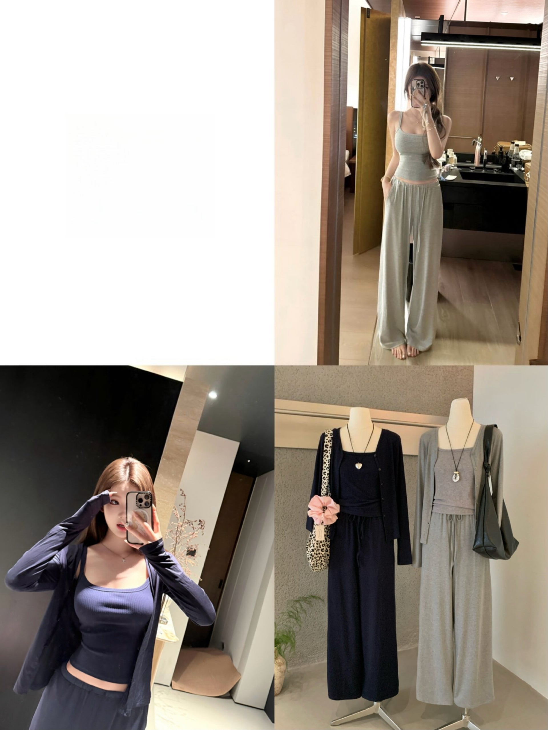Kelly Designs 3-Piece Casual Set –Jacket,  Cami Top, & Long Pants (Instock)