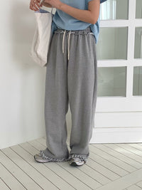 Korean APM Collection Flower Layers Pants - 2 Colors (Instock)