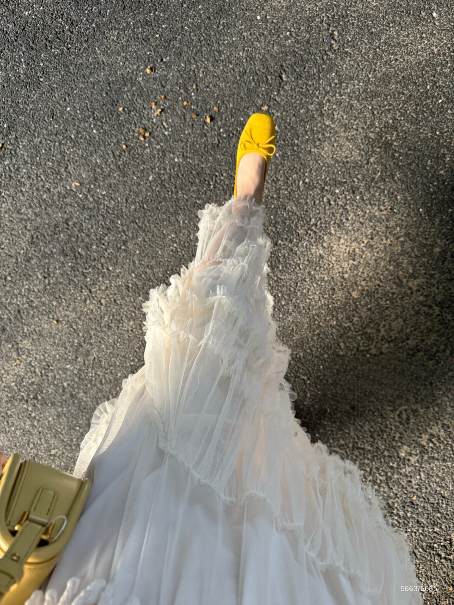 Kelly Designs Layer Beige Skirt & Top (Instock)