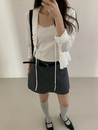 Korean APM Collection White Blouse (Instock)
