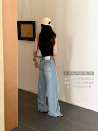 Kelly Designs Four Season Embroidery Butterflies Jeans(Instock)