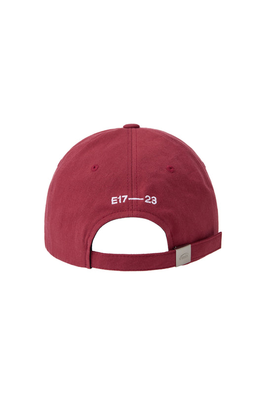 EMIS TONE ON TONE WAPPEN BALL CAP-RED(Instock)