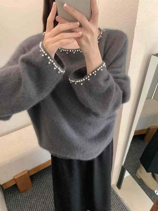 Kelly Designs Pearl Grey Sweatshirt (Instock)