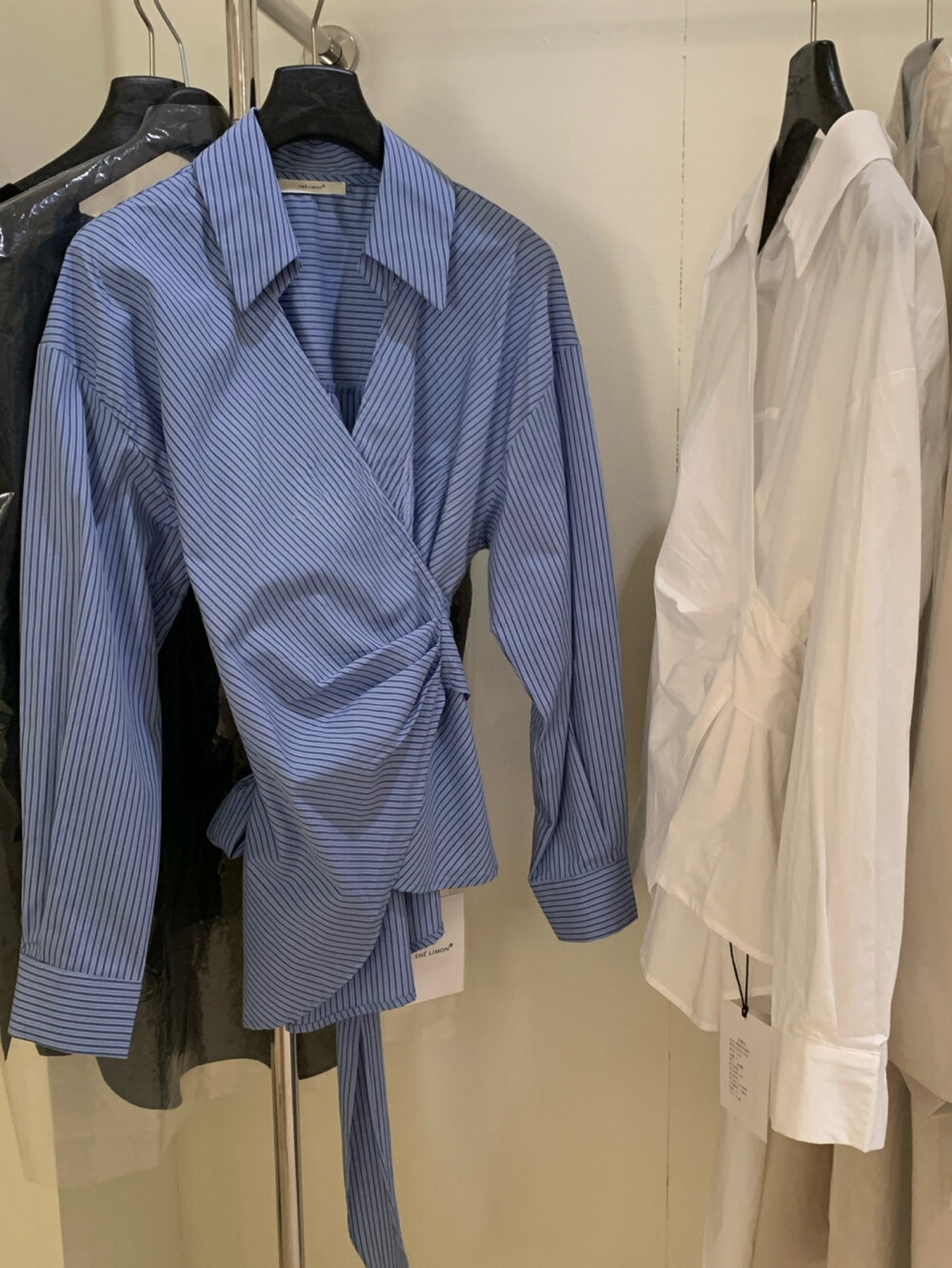 Kelly Designs Three-Tone Belted Shirt (Instock）