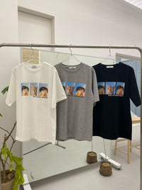 Korean APM Collection Kittens Tshirt-3 Colors (Instock)