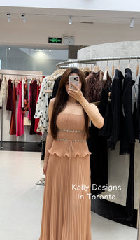 Kelly Designs Layer Long Dress (Instock)
