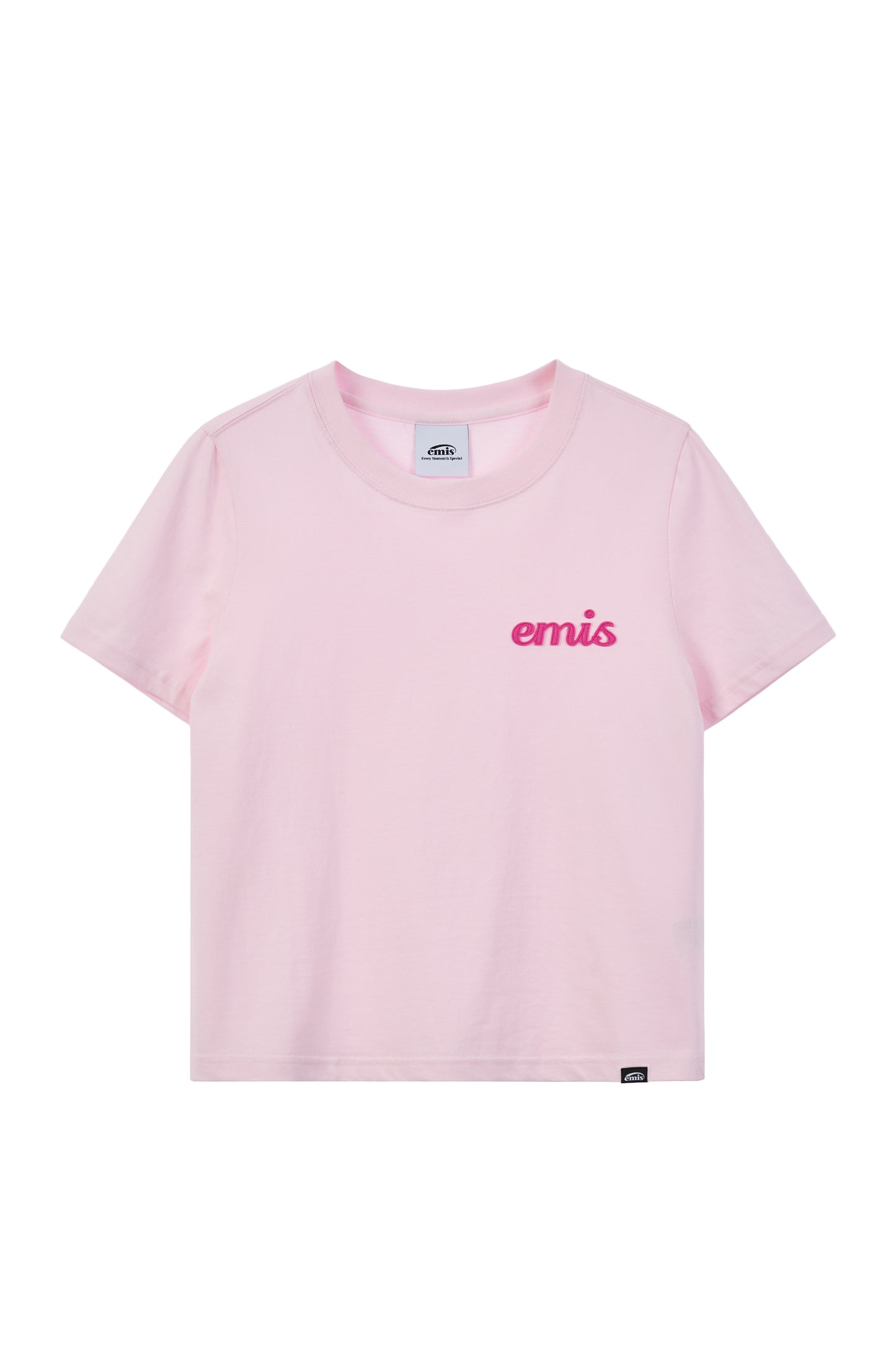 EMIS (WOMENS) APPLIQUE T-SHIRT-PINK (Preorder)