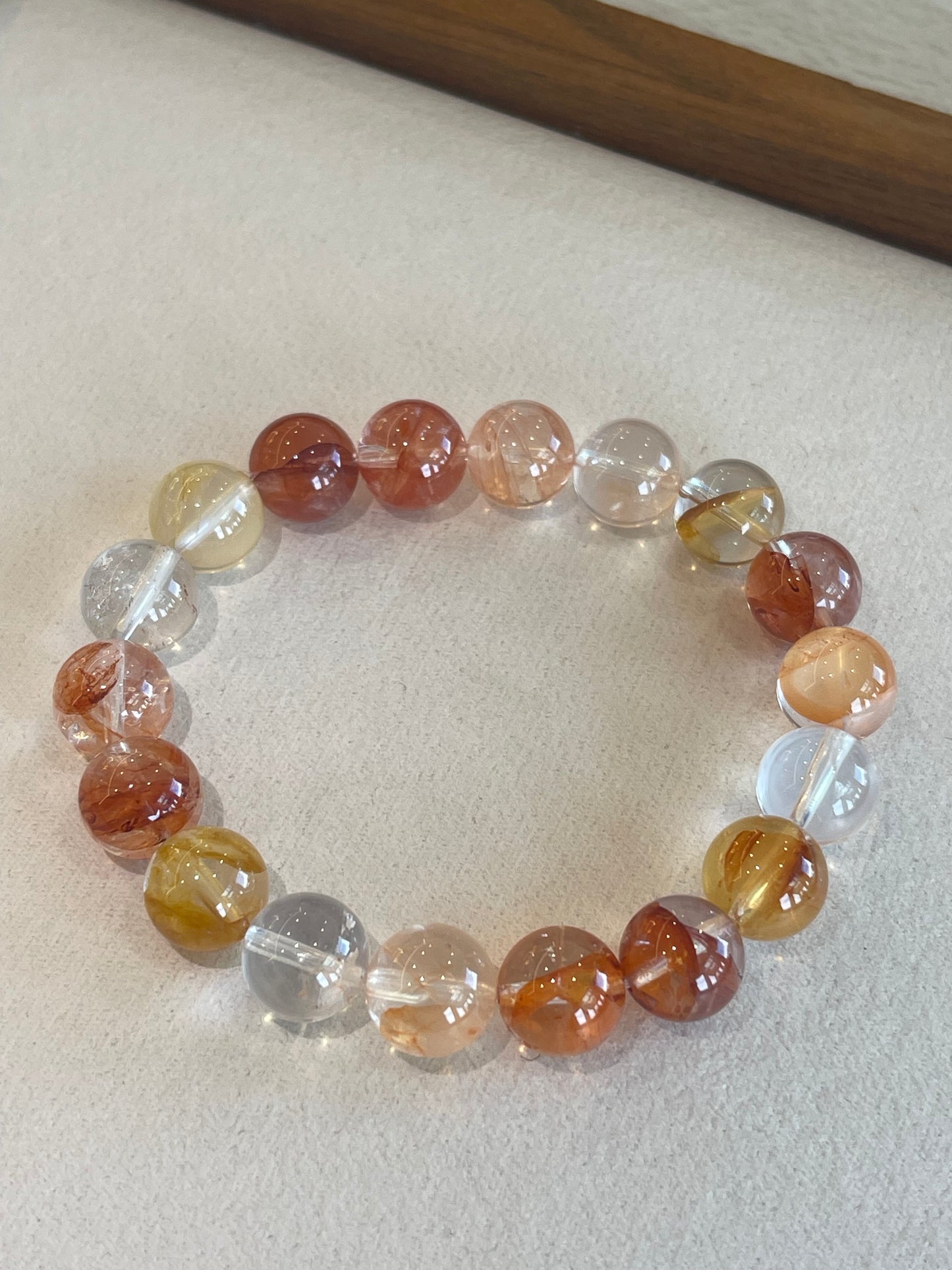 Kelly Designs Koi Gum Flower Natural Crystal (Instock)