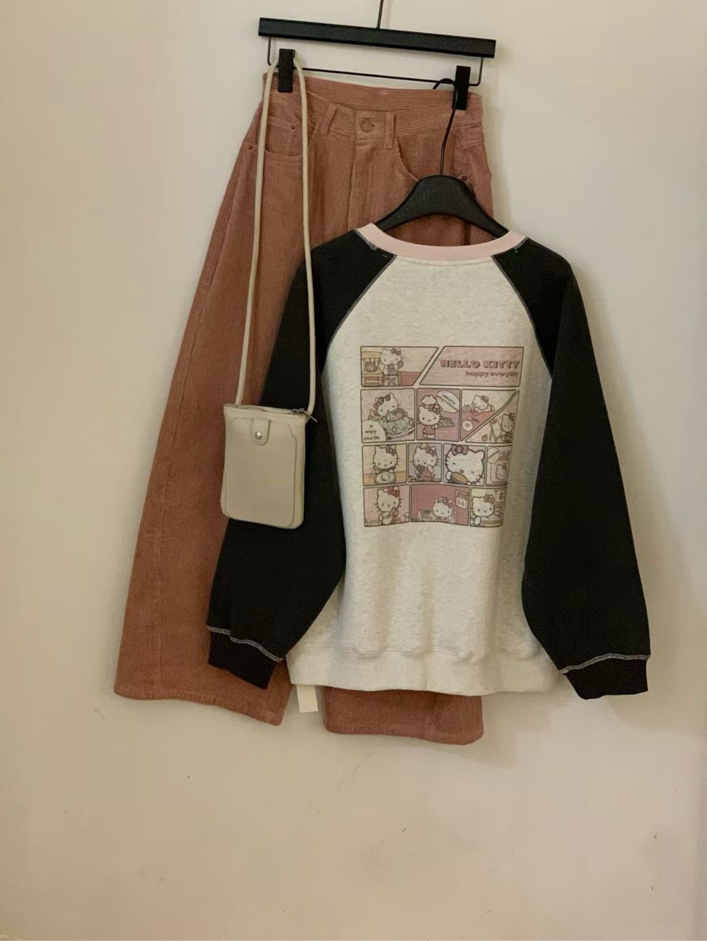 Kelly Designs Hello Kitty Fleece-Lined Cotton Hoodie 🎀🐱 (Instock)