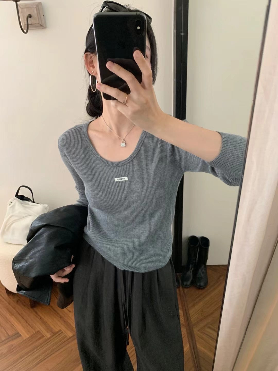 Kelly Designs 5 Colors Round Neck Top (Instock)