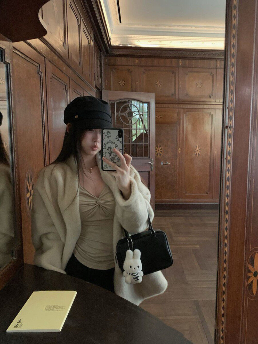 Kelly Designs Twist-Front V-Neck Slim Fit Base Top – Soft & Flattering (Instock)