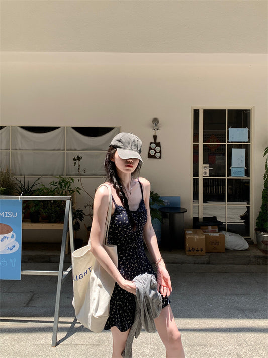 Kelly Designs Grey Cardigan & Dress Set (Instock)