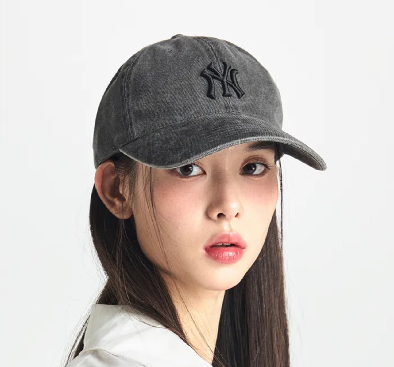 MLB NY Charcoal Grey Denim CAP(Instock)