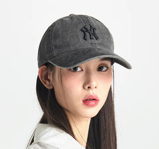 MLB NY Charcoal Grey Denim CAP(Instock)